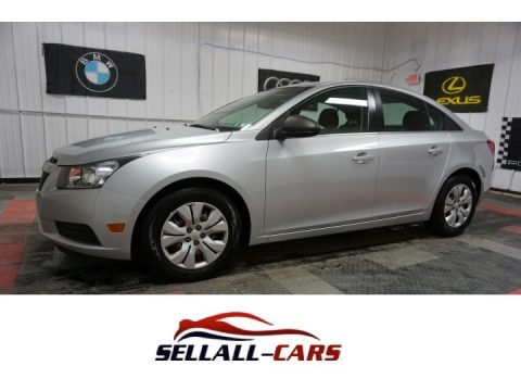 Silver Ice Metallic Chevrolet Cruze LS.  Click to enlarge.