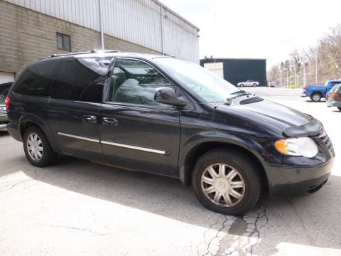Brilliant Black Chrysler Town & Country Touring.  Click to enlarge.