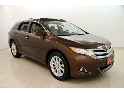 Sunset Bronze Metallic Toyota Venza LE AWD.  Click to enlarge.