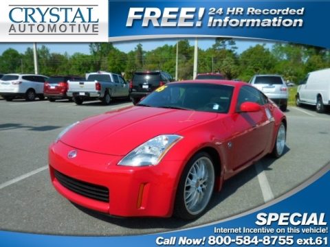 Redline Nissan 350Z Enthusiast Coupe.  Click to enlarge.