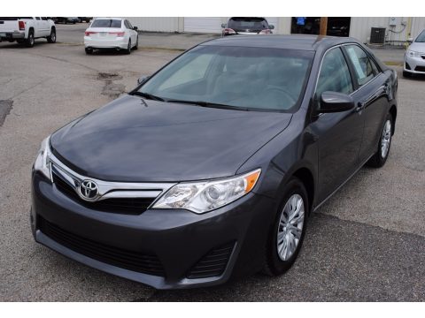 Magnetic Gray Metallic Toyota Camry LE.  Click to enlarge.
