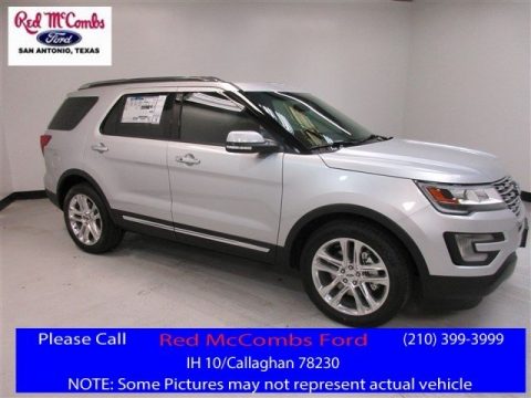 Ingot Silver Metallic Ford Explorer Limited.  Click to enlarge.