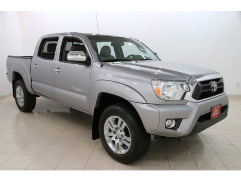 Silver Sky Metallic Toyota Tacoma V6 Double Cab 4x4.  Click to enlarge.