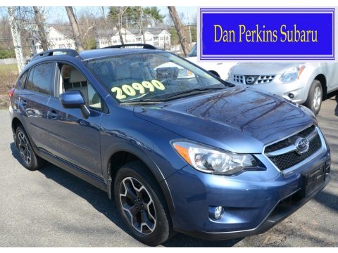 Marine Blue Pearl Subaru XV Crosstrek 2.0 Premium.  Click to enlarge.