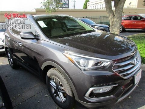 Platinum Graphite Hyundai Santa Fe Sport FWD.  Click to enlarge.