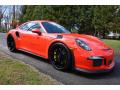 Front 3/4 View of 2016 Porsche 911 GT3 RS #8
