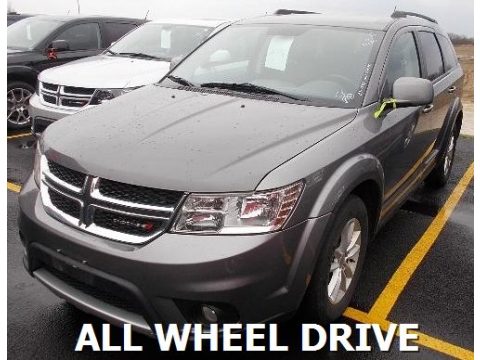Storm Gray Pearl Dodge Journey SXT AWD.  Click to enlarge.