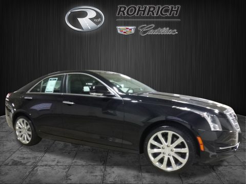 Black Raven Cadillac ATS 2.0T Luxury AWD Sedan.  Click to enlarge.