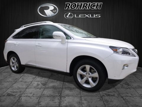 Starfire White Pearl Lexus RX 350 AWD.  Click to enlarge.