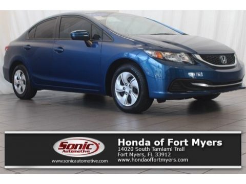 Dyno Blue Pearl Honda Civic LX Sedan. Click to enlarge. Dyno Blue Pearl Honda Civic LX Sedan. Click to enlarge.