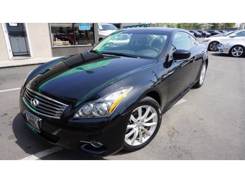 Black Obsidian Infiniti G 37 x AWD Coupe.  Click to enlarge.