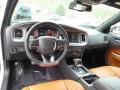  Black/Sepia Interior Dodge Charger #14