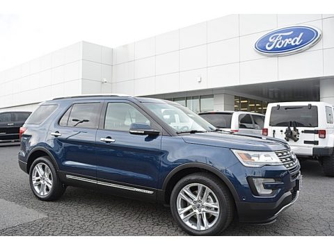 Blue Jeans Metallic Ford Explorer Limited 4WD.  Click to enlarge.