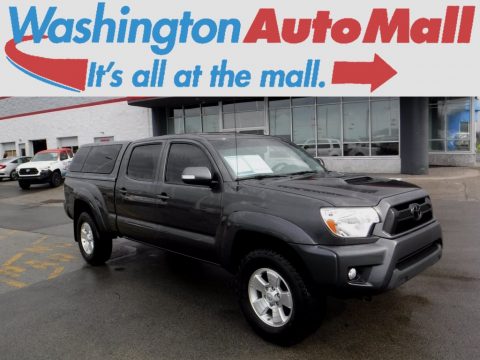 Magnetic Gray Mica Toyota Tacoma V6 TRD Sport Double Cab 4x4.  Click to enlarge.