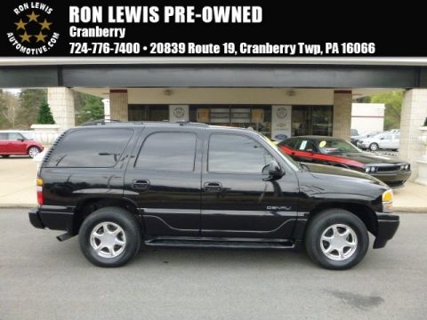 Onyx Black GMC Yukon Denali AWD.  Click to enlarge.
