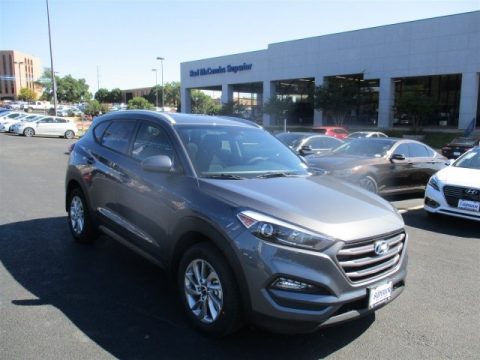 Coliseum Grey Hyundai Tucson SE.  Click to enlarge.