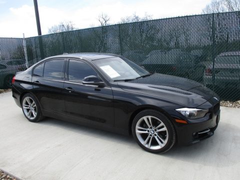 Jet Black BMW 3 Series 328i xDrive Sedan.  Click to enlarge.