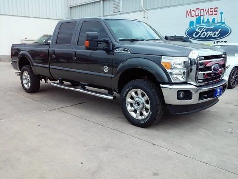 Magnetic Metallic Ford F350 Super Duty Lariat Crew Cab 4x4.  Click to enlarge.