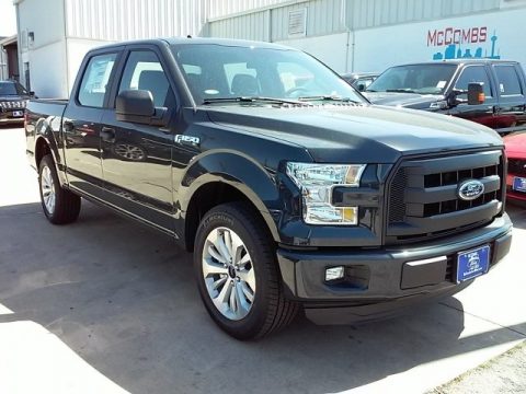 Lithium Gray Ford F150 XL SuperCrew.  Click to enlarge.