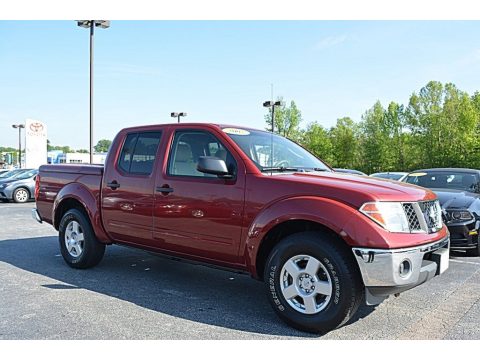 Red Brawn Nissan Frontier SE Crew Cab.  Click to enlarge.