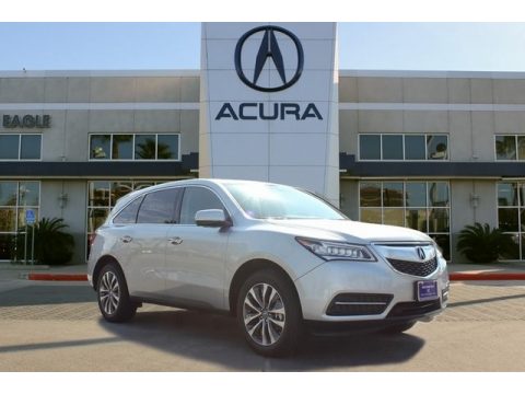 Lunar Silver Metallic Acura MDX Technology.  Click to enlarge.