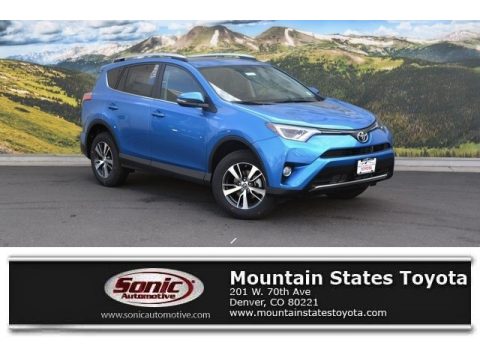 Electric Storm Blue Toyota RAV4 XLE AWD. Click to enlarge. Electric Storm Blue Toyota RAV4 XLE AWD. Click to enlarge.