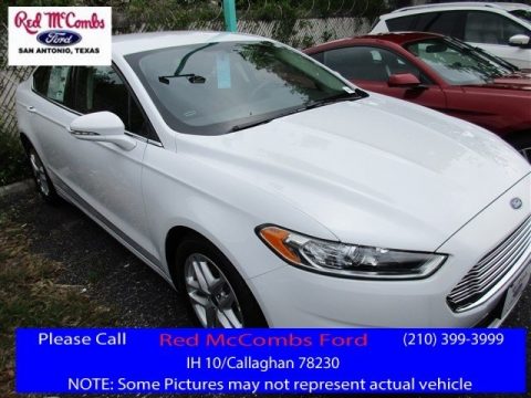 Oxford White Ford Fusion SE.  Click to enlarge.