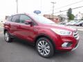 Front 3/4 View of 2017 Ford Escape Titanium 4WD #3