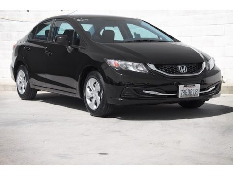 Crystal Black Pearl Honda Civic LX Sedan. Click to enlarge. Crystal Black Pearl Honda Civic LX Sedan. Click to enlarge.
