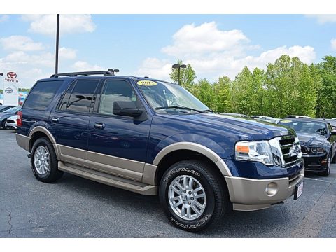 Dark Blue Pearl Metallic Ford Expedition XLT 4x4.  Click to enlarge.