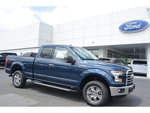 Blue Jeans Ford F150 XLT SuperCab 4x4.  Click to enlarge.