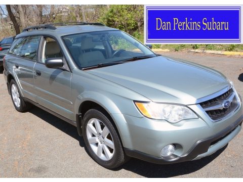 Seacrest Green Metallic Subaru Outback 2.5i Special Edition Wagon.  Click to enlarge.