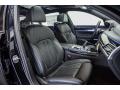  2016 BMW 7 Series Black Interior #2