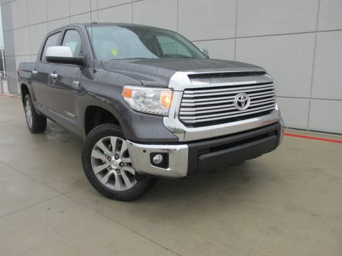 Magnetic Gray Metallic Toyota Tundra Limited CrewMax.  Click to enlarge.