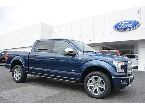 Blue Jeans Ford F150 Platinum SuperCrew 4x4.  Click to enlarge.