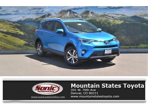 Electric Storm Blue Toyota RAV4 XLE AWD. Click to enlarge. Electric Storm Blue Toyota RAV4 XLE AWD. Click to enlarge.
