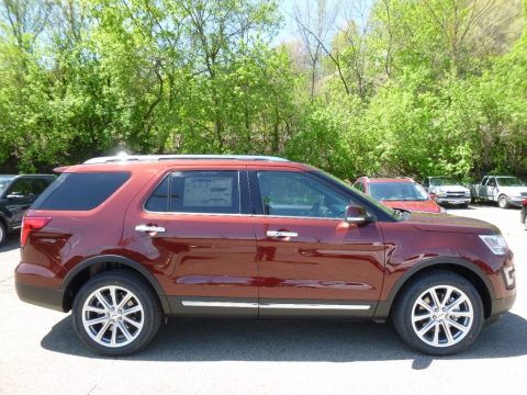 Bronze Fire Metallic Ford Explorer Limited 4WD.  Click to enlarge.