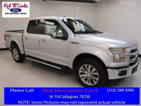 Ingot Silver Ford F150 XLT SuperCrew 4x4.  Click to enlarge.