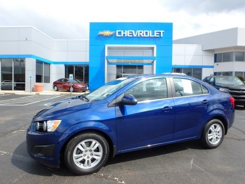 Blue Topaz Metallic Chevrolet Sonic LT Sedan.  Click to enlarge.