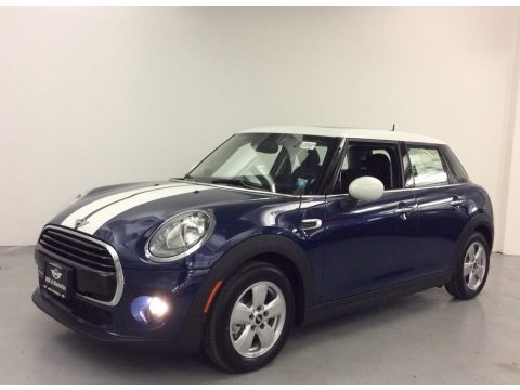 Deep Blue Metallic Mini Hardtop Cooper 4 Door.  Click to enlarge.