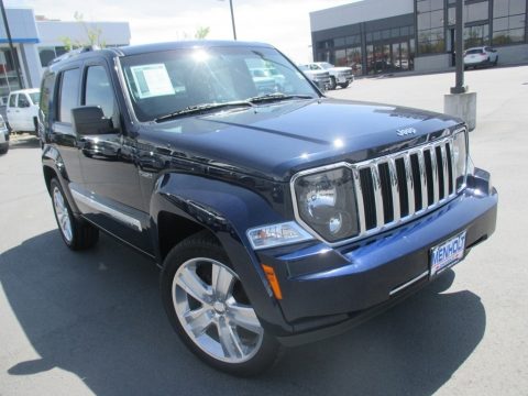 True Blue Pearl Jeep Liberty Jet 4x4.  Click to enlarge.