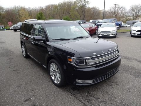 Shadow Black Ford Flex Limited AWD.  Click to enlarge.