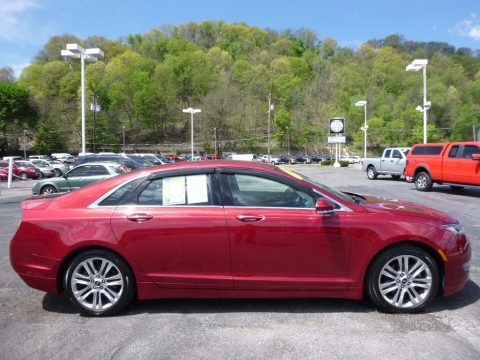 Ruby Red Lincoln MKZ 3.7L V6 FWD.  Click to enlarge.
