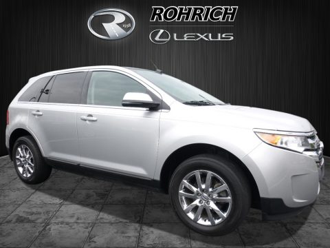 Ingot Silver Metallic Ford Edge Limited AWD.  Click to enlarge.