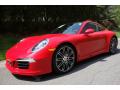 Front 3/4 View of 2016 Porsche 911 Carrera 4S Coupe #1