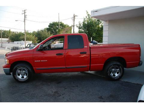 Flame Red Dodge Ram 1500 SLT Quad Cab.  Click to enlarge.