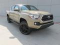 Front 3/4 View of 2016 Toyota Tacoma SR5 Double Cab #1