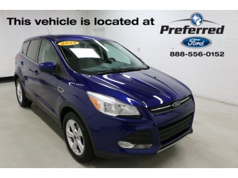 Deep Impact Blue Metallic Ford Escape SE.  Click to enlarge.