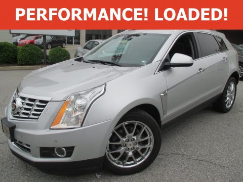 Radiant Silver Metallic Cadillac SRX Performance AWD.  Click to enlarge.