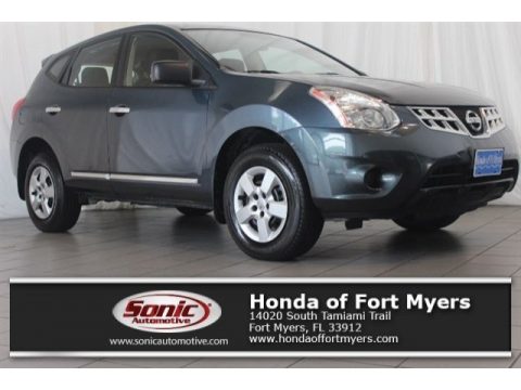 Graphite Blue Nissan Rogue S.  Click to enlarge.